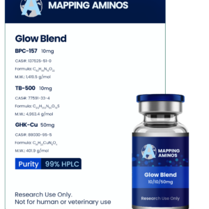 Glow Blend (BPC-157/TB-500-GHK-Cu) 10/10/50mg
